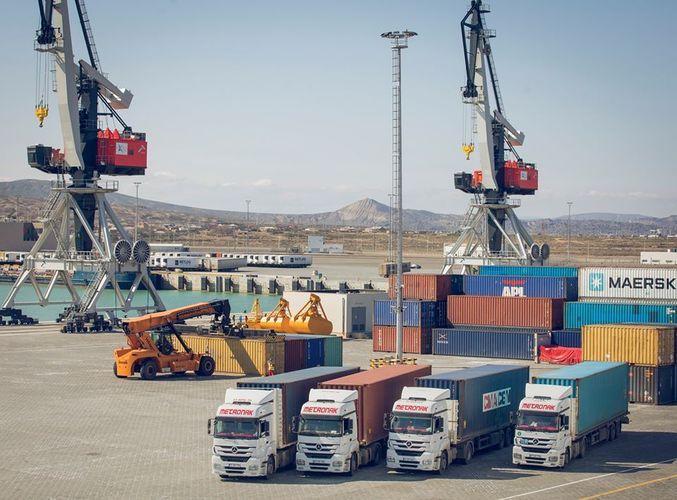 Bakı, Ələt və Aktau limanları arasında yükdaşıma trafiki ilin sonuna 1 mln. tona çata bilər