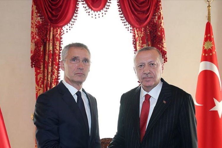 Türkiyə Prezidenti NATO-nun Baş katibi ilə telefonla danışıb