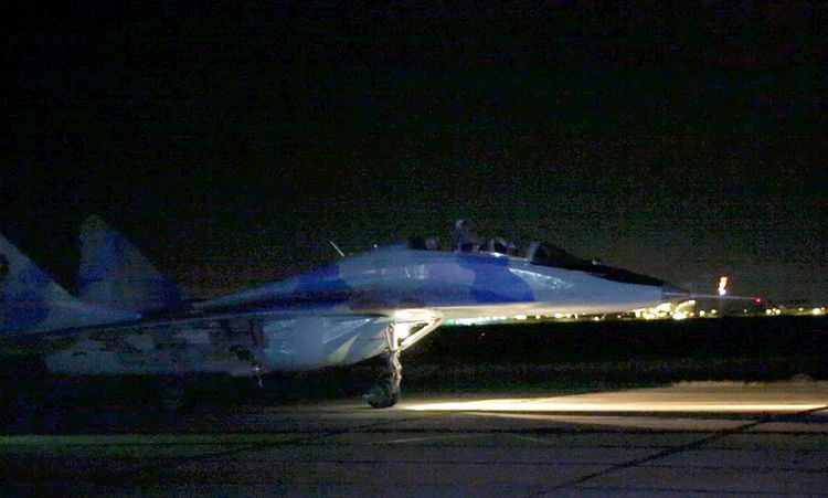 ВВС Азербайджана провели ночные учения - ВИДЕО