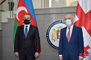 Azərbaycan və Gürcüstan XİN başçılarının geniş tərkibdə görüşü keçirilib - YENİLƏNİB