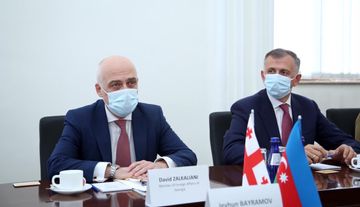 Azərbaycan və Gürcüstan XİN başçılarının geniş tərkibdə görüşü keçirilib - YENİLƏNİB