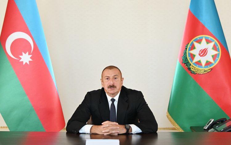 President Ilham Aliyev: Azerbaijani Army is currently firing on and dealing blows to the enemy