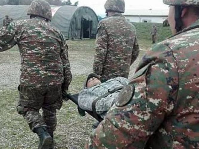 Армянская сторона заявила о 10 погибших военнослужащих