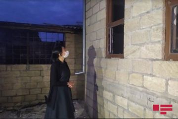 Ombudsman düşmənin ağır artilleriya atəşi nəticəsində dinc sakinlərin həlak olduğu əraziyə baş çəkib - FOTO