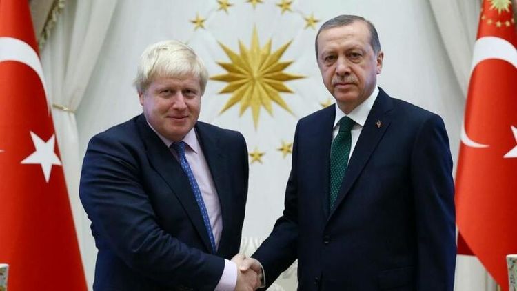 Эрдоган обсудил с Джонсоном ситуацию в Карабахе
