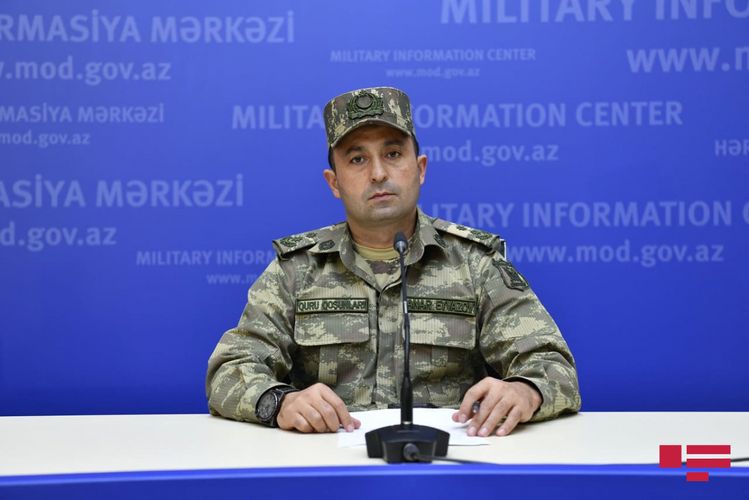 Azərbaycan Müdafiə Nazirliyi cəbhədəki son vəziyyəti açıqlayıb
