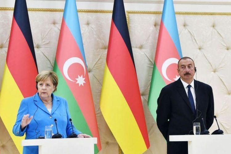 Angela Merkel makes a phone call to President Ilham Aliyev