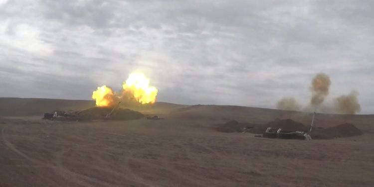 Azerbaijani MoD: Artillery units inflict crushing blow on the enemy - VIDEO