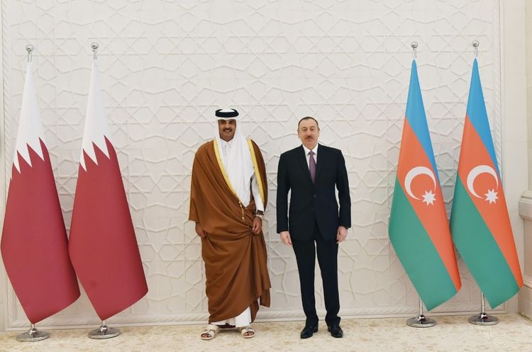 Amir of the State of Qatar made a phone call to Azerbajani President