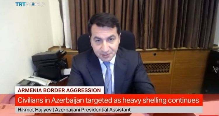 Assistant to Azerbaijani President speaks to TRT World on Armenia’s claim that Azerbaijan shot down fighter jet - VIDEO