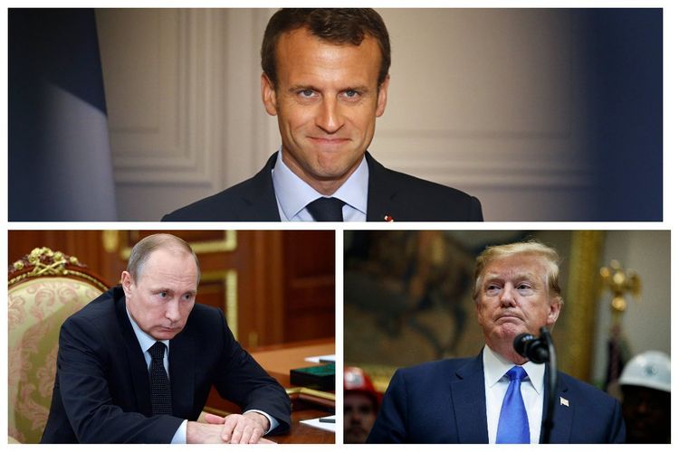 French President plans to hold negotiations with Putin and Trump on military operations in Nagorno Garabagh