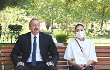 Prezident İlham Əliyev və Mehriban Əliyeva yaralı hərbçilərlə görüşüblər - YENİLƏNİB