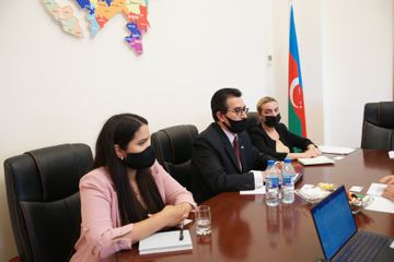 Anar Kərimov Rusiya və Kolumbiya səfirləri ilə görüşüb