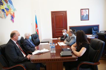 Anar Kərimov Rusiya və Kolumbiya səfirləri ilə görüşüb