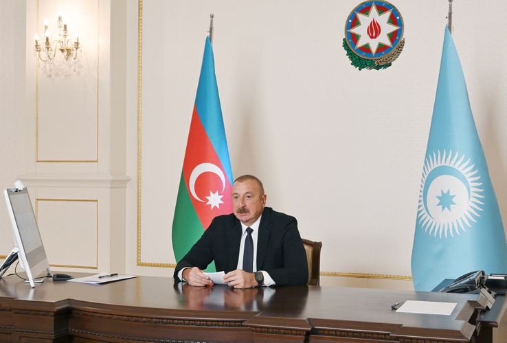 Erdogan openly expressed support for Azerbaijan on the day the war began, says Azerbaijani President