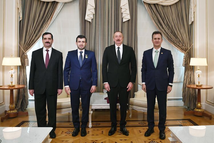 Президент Ильхам Алиев принял Сельджука Байрактара и Халука Гергюна - ОБНОВЛЕНО