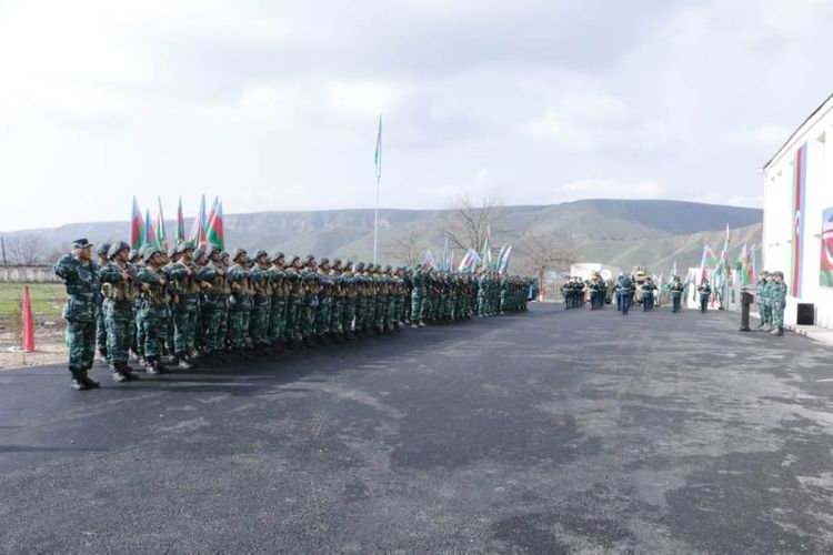 New military unit starts to operate in state border with Armenia
