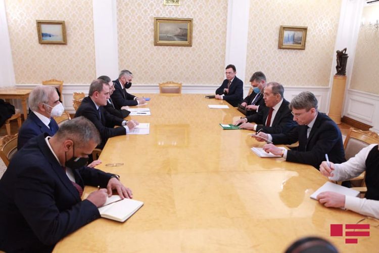 Состоялась двусторонняя встреча между Джейхуном Байрамовым и Сергеем Лавровым - ФОТО - ОБНОВЛЕНО