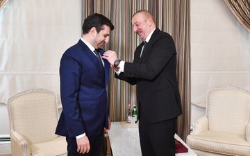 Prezident İlham Əliyev Selçuk Bayraktarı və Haluk Görgünü qəbul edib - YENİLƏNİB