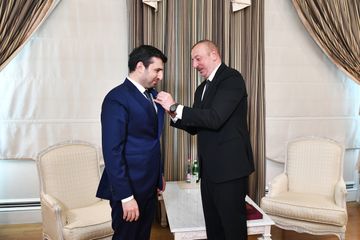 Prezident İlham Əliyev Selçuk Bayraktarı və Haluk Görgünü qəbul edib - YENİLƏNİB