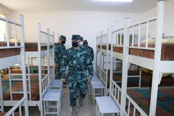 Ermənistanla sərhəddə DSX-nın yeni hərbi hissəsi fəaliyyətə başlayıb