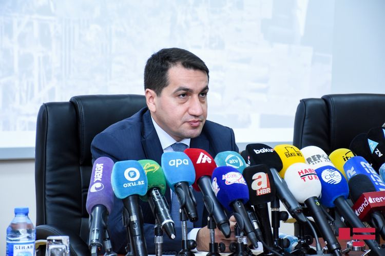 Hikmet Hajiyev: Implanted mines by Armenia constitute serious threat to safety of civilian population