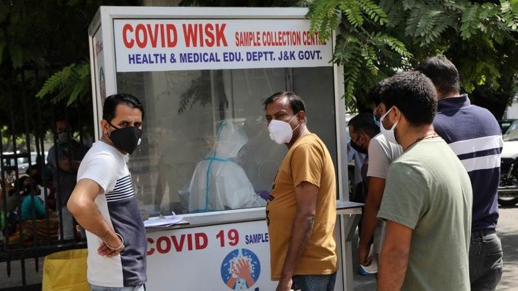 India adds record 103,558 COVID cases, 478 deaths