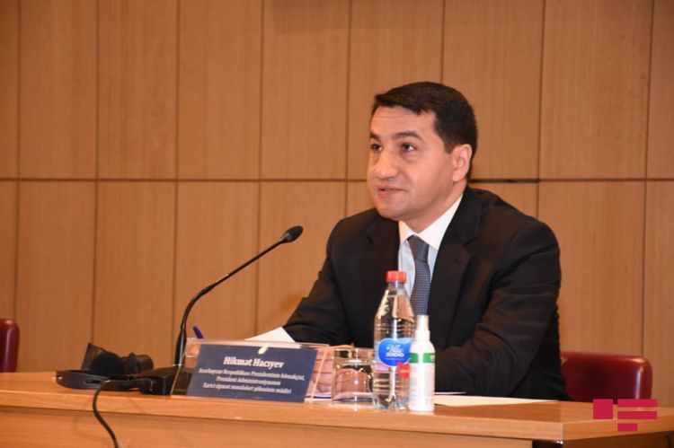 Hikmat Hajiyev:  “We cooperate with UN institutions in demining process”