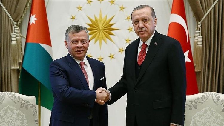 Turkish president, Jordan
