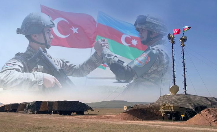 Войска связи азербайджанской и турецкой армий приступили к совместным учениям - ВИДЕО