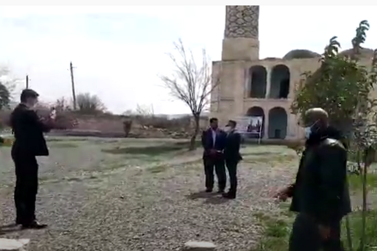 Permanent representatives of the OIC Contact Group countries visited Agdam Juma Mosque - VIDEO