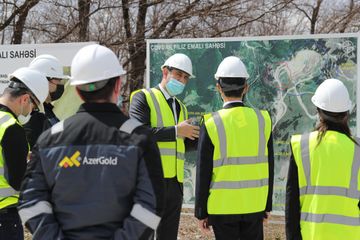 Yaponiya səfiri "AzerGold"un Daşkəsəndəki fəaliyyəti ilə tanış olub - FOTO
