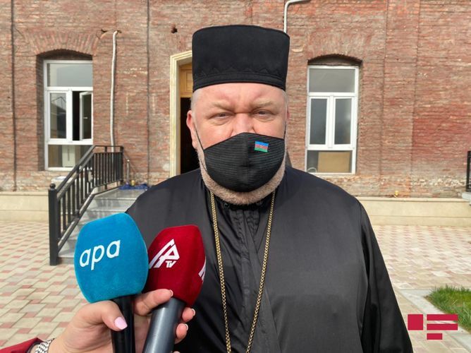 Archpriest Konstantin: "Azerbaijani state will do everything for restoration of territories, liberated from occupation"