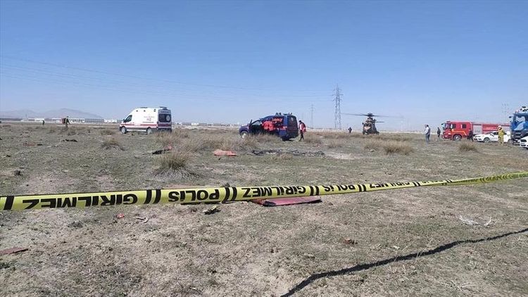 Pilot martyred in military plane crash in Turkey