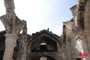 QMİ sədri və dini konfessiyaların rəhbərləri Ağdamın Qiyaslı məscidini ziyarət ediblər - FOTO