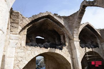 QMİ sədri və dini konfessiyaların rəhbərləri Ağdamın Qiyaslı məscidini ziyarət ediblər - FOTO