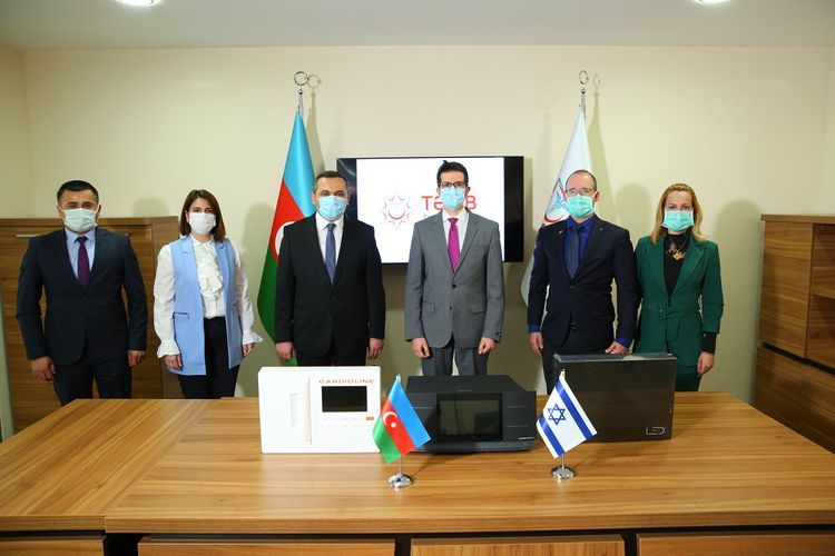 TƏBİB передана вторая часть доставленной из Израиля медицинской и гуманитарной помощи
