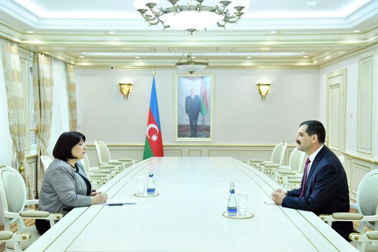 Chair of Milli Majlis Sahiba Gafarova Met with Republic of Turkey Ambassador to Azerbaijan Erkan Özoral  - PHOTO - PHOTO