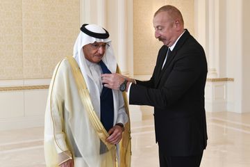 Prezident İlham Əliyev İslam Əməkdaşlıq Təşkilatının Baş katibini qəbul edib - YENİLƏNİB