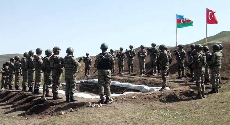 Завершились совместные оперативно-тактические учения азербайджанской и турецкой армий  - ВИДЕО