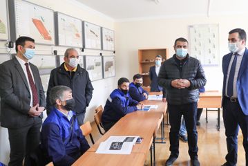 "AzerGold"un nümayəndə heyəti Gəncə Dövlət Peşə Təhsil Mərkəzinin fəaliyyəti ilə tanış olub - FOTO