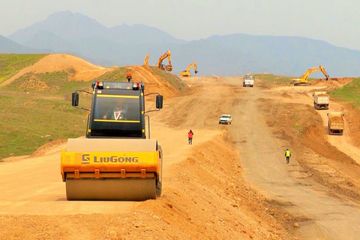 Hadrut-Cəbrayıl-Şükürbəyli yeni avtomobil yolunun tikintisi davam edir