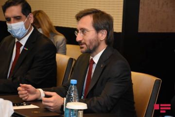 Hikmət Hacıyev və Fəxrəddin Altun arasında ikitərəfli görüş keçirilir - FOTO