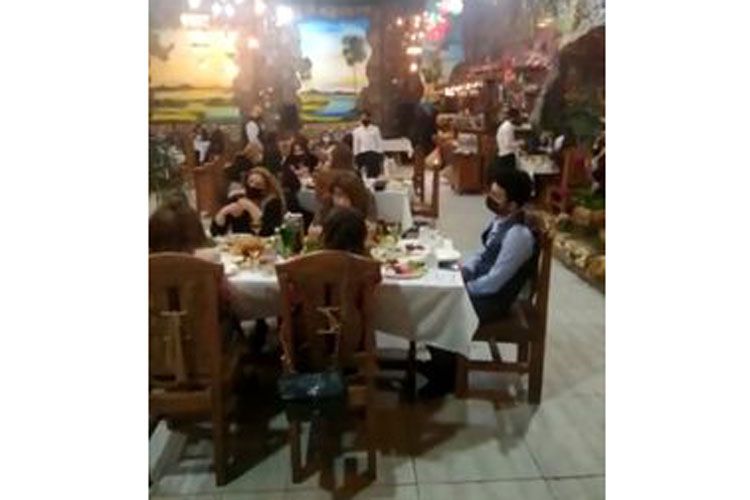 Sabunçu rayonunda restoranda toy edən 40 nəfər cərimələnib