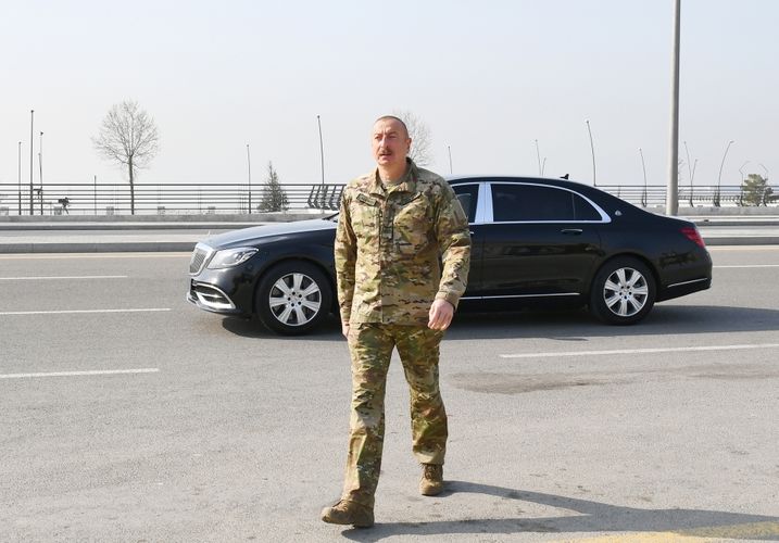 President Ilham Aliyev attended opening of Military Trophy Park in Baku - UPDATED