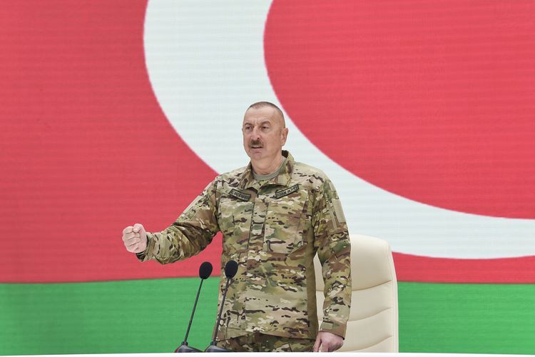 Azerbaijani President: “We took revenge of our martyrs on battlefield” 