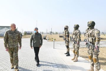 President Ilham Aliyev attended opening of Military Trophy Park in Baku - UPDATED