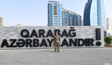 President Ilham Aliyev attended opening of Military Trophy Park in Baku - UPDATED