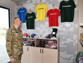 President Ilham Aliyev attended opening of Military Trophy Park in Baku - UPDATED