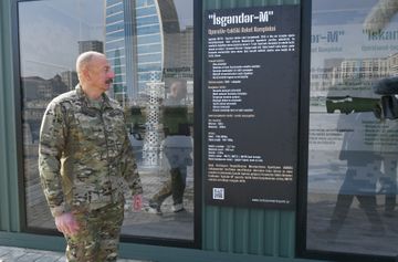 President Ilham Aliyev attended opening of Military Trophy Park in Baku - UPDATED